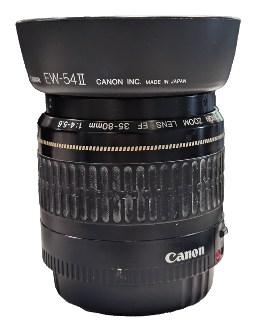Canon EF 35–80mm f/4–5.6 Lens with EW-54 II Hood
