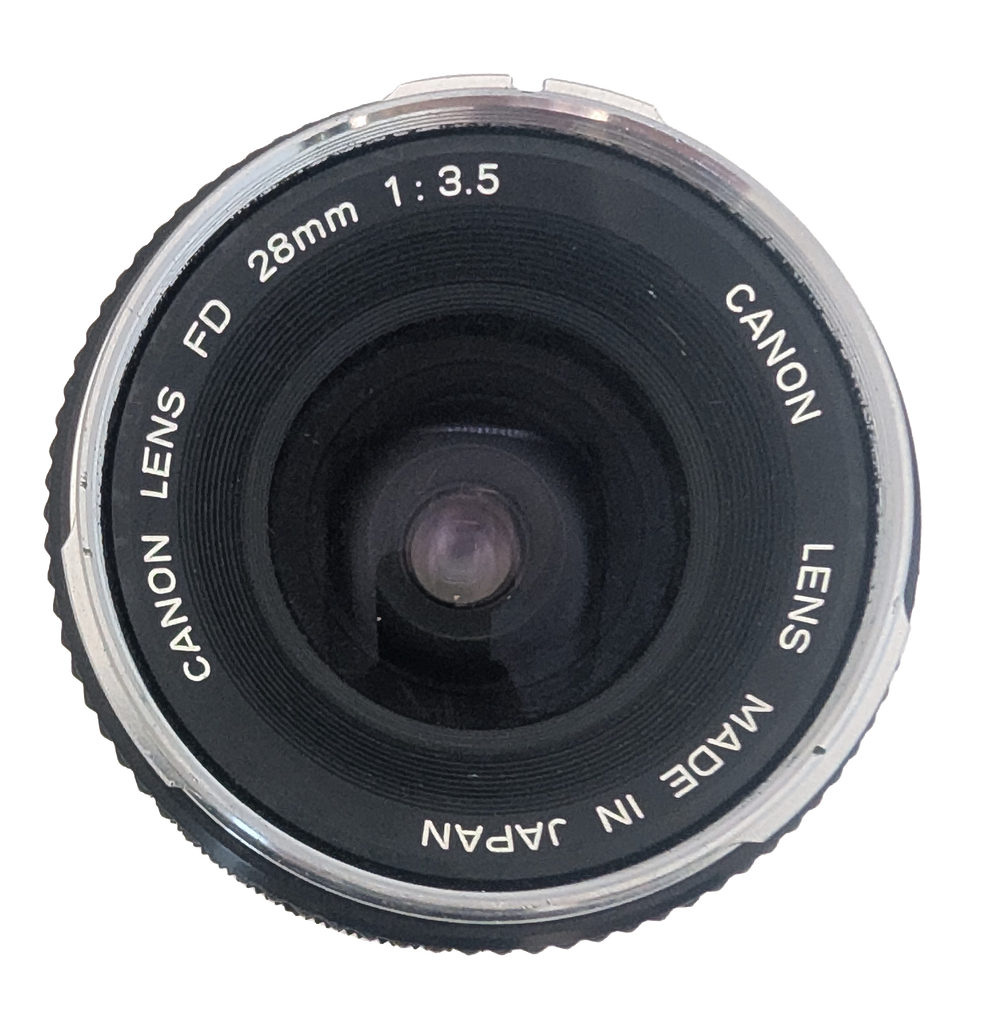 Canon FD 28mm f/3.5 Wide-Angle Lens