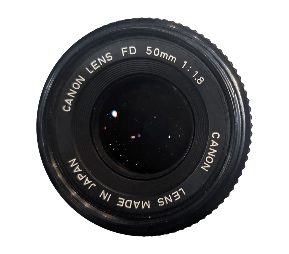 Canon FD 50mm f/1.8 Lens