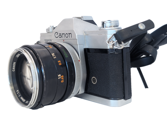 Canon FTb QL 35mm Film Camera with 50mm f/1.4 FD Lens