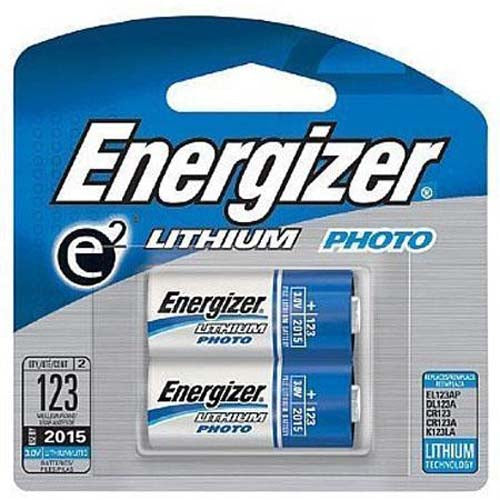 Energizer CR123A 3 Volt Lithium
