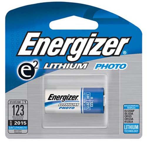 Energizer CR123A 3 Volt Lithium