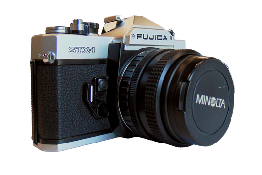 Fujica STX-1 35mm Film Camera with 50mm f/1.9 FM Lens