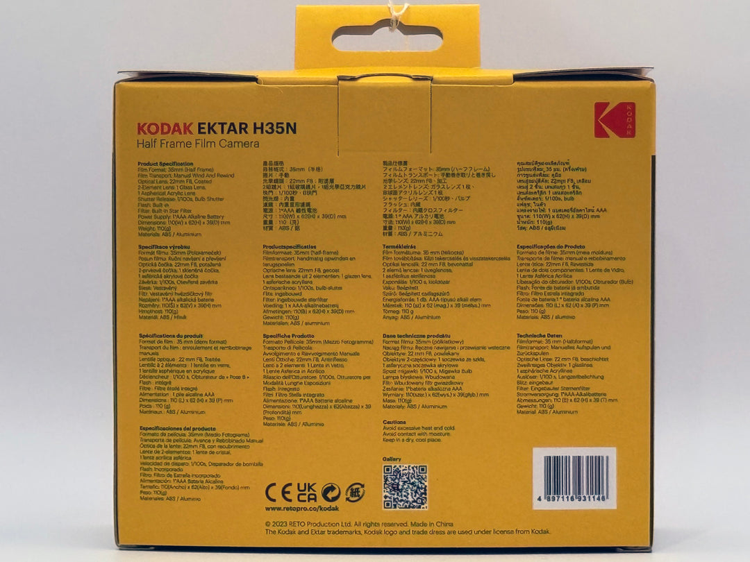 Kodak Ektar H35N Half Frame 35mm Film Camera
