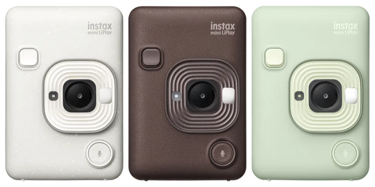 Fujifilm Instax Mini LiPlay Hybrid Instant Camera – Print + Sound Features