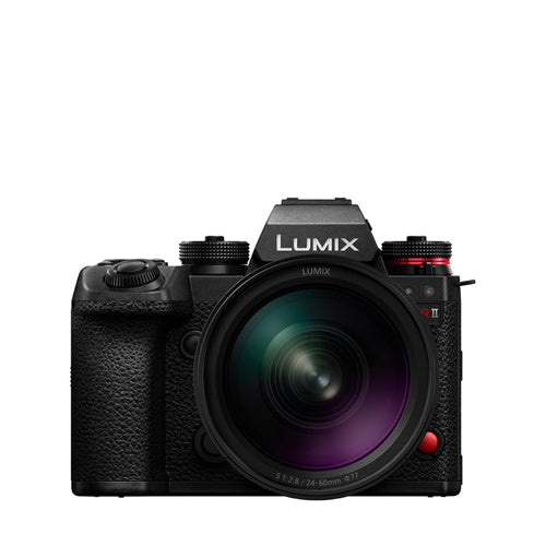 Panasonic LUMIX S1RII Full-Frame Mirrorless Camera with 24-60mm f/2.8 Lens