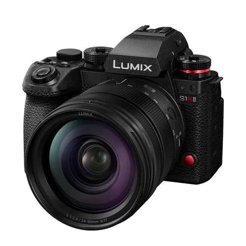 Panasonic LUMIX S1RII Full-Frame Mirrorless Camera with 24-60mm f/2.8 Lens