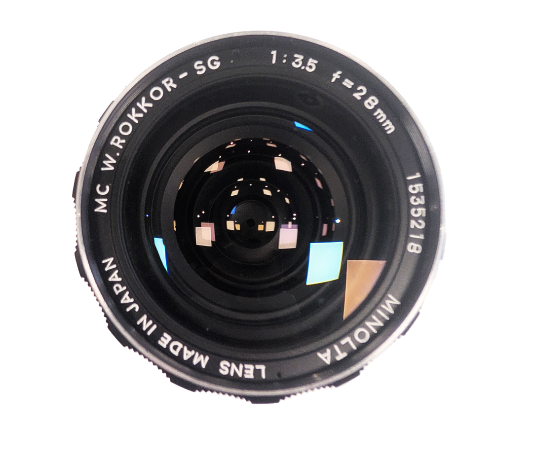 Minolta MC W.Rokkor-SG 28mm f/3.5 Lens