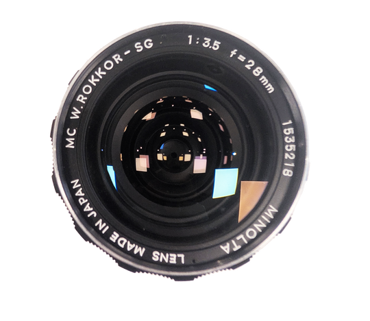 Minolta MC W.Rokkor-SG 28mm f/3.5 Lens