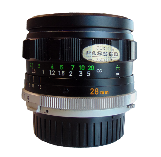 Minolta MD 28mm f/3.5 Lens