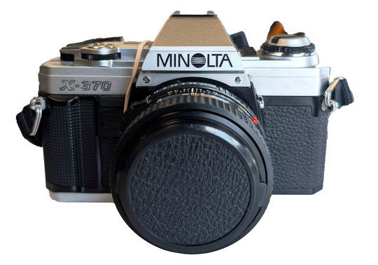 Minolta X-370 35mm Film Camera with MD 50mm f/1.7 Lens