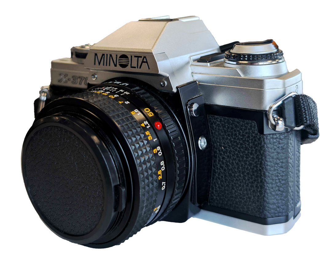 Minolta X-370 35mm Film Camera with MD 50mm f/1.7 Lens