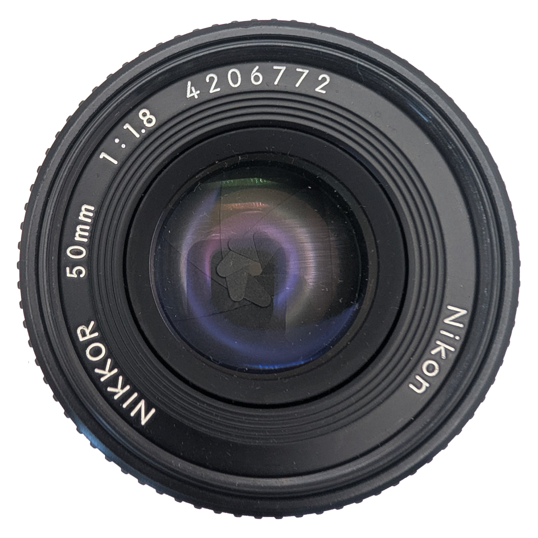 Nikon NIKKOR 50mm f/1.8 Manual-Focus Lens