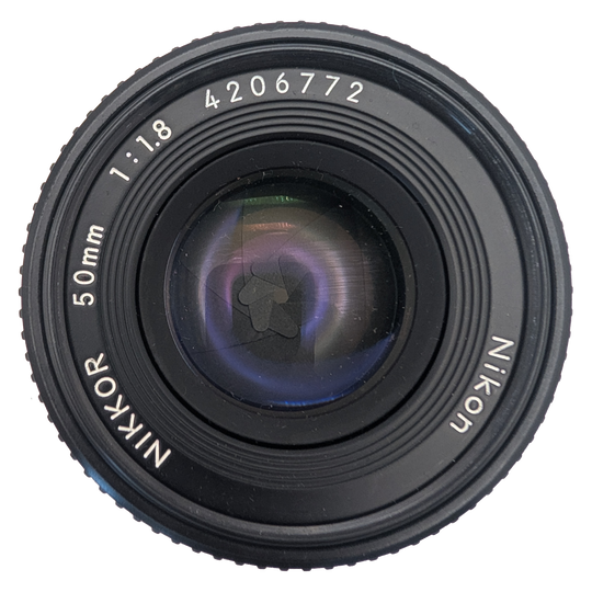 Nikon NIKKOR 50mm f/1.8 Manual-Focus Lens