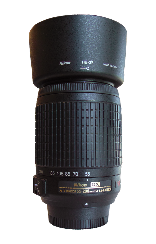 Nikon AF-S DX Zoom-Nikkor 55–200mm f/4–5.6G ED Lens