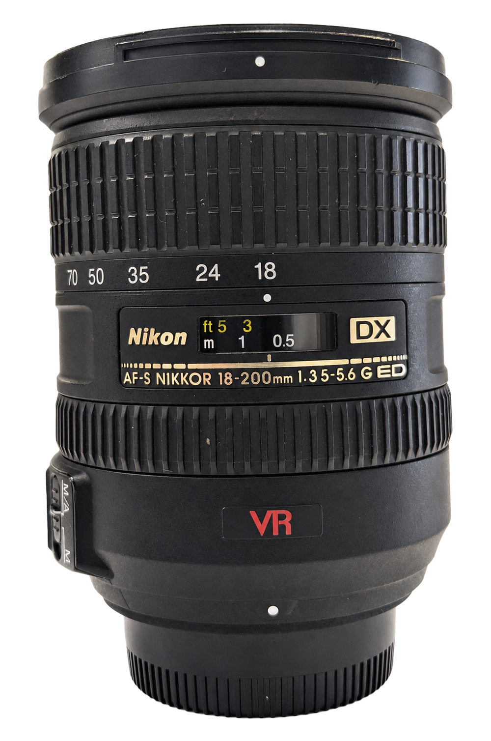 Nikon AF-S DX NIKKOR 18–200mm f/3.5–5.6G ED VR II Lens