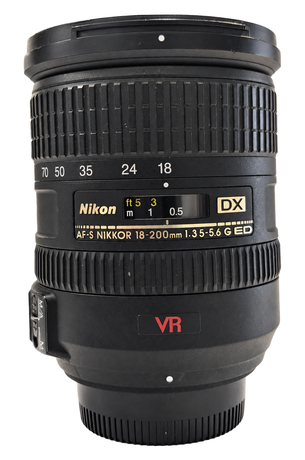 Nikon AF-S DX NIKKOR 18–200mm f/3.5–5.6G ED VR II Lens