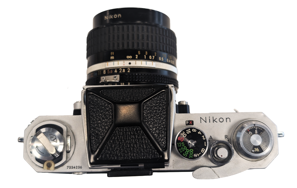 Nikon F2 35mm Film Camera with Nikkor 24mm f/2 Lens