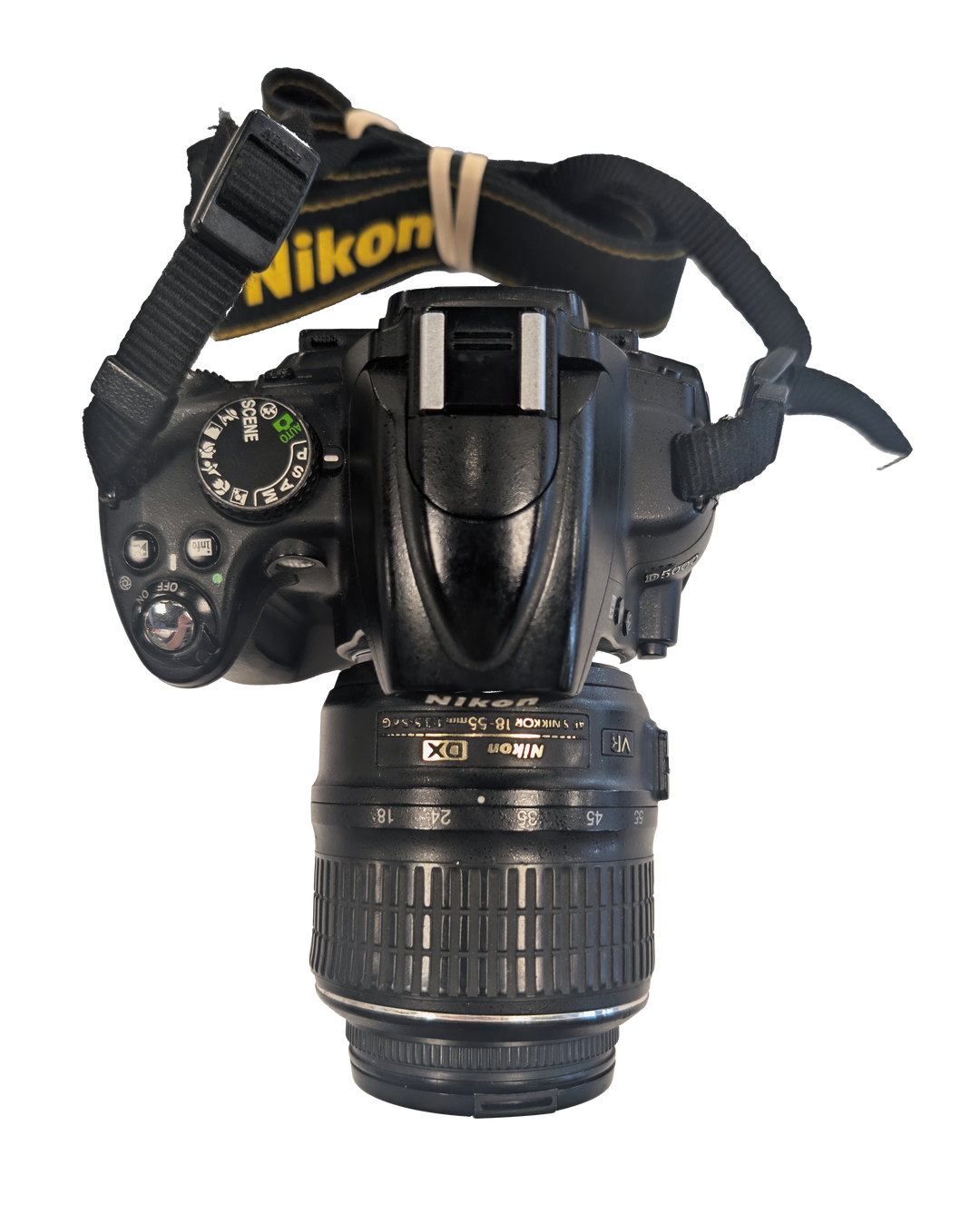 Nikon D5000 DSLR Camera with Nikkor DX 18–55mm Lens