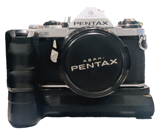 Pentax ME with 50mm f/1.7 Lens and Winder