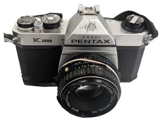 Pentax K1000 with 50mm F2