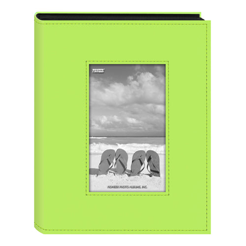 Colorful Frame Sewn Photo Album with Frame Cutout