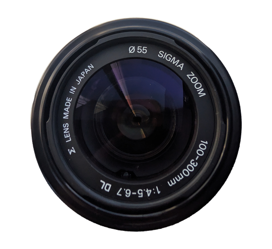Sigma 100–300mm f/4.5–6.7 D DL AF Telephoto Zoom Lens for Nikon F