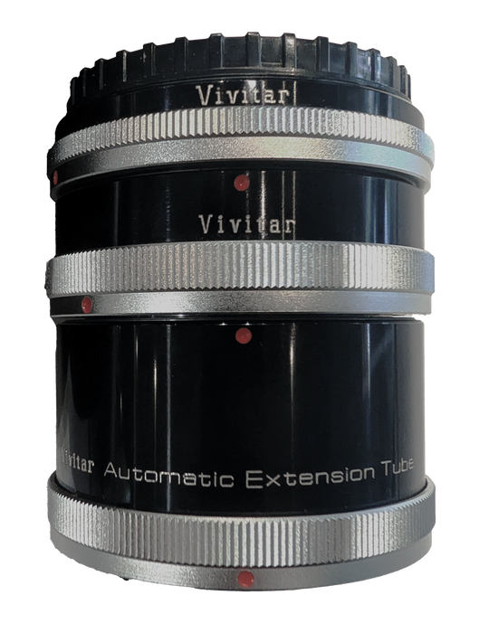 Vivitar Automatic Extension Tube Set – 12mm, 20mm & 36mm