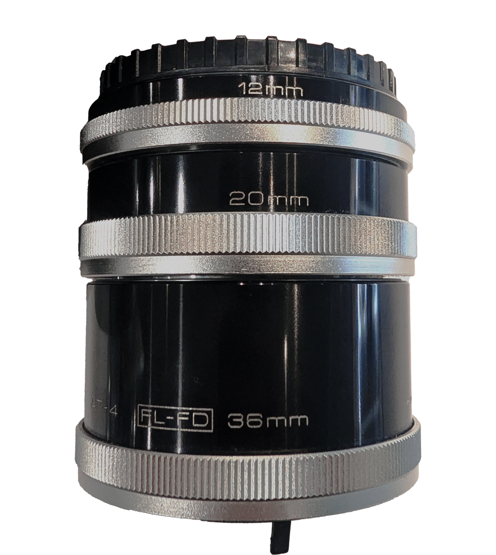 Vivitar Automatic Extension Tube Set – 12mm, 20mm & 36mm