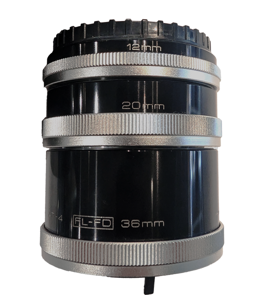 Vivitar Automatic Extension Tube Set – 12mm, 20mm & 36mm