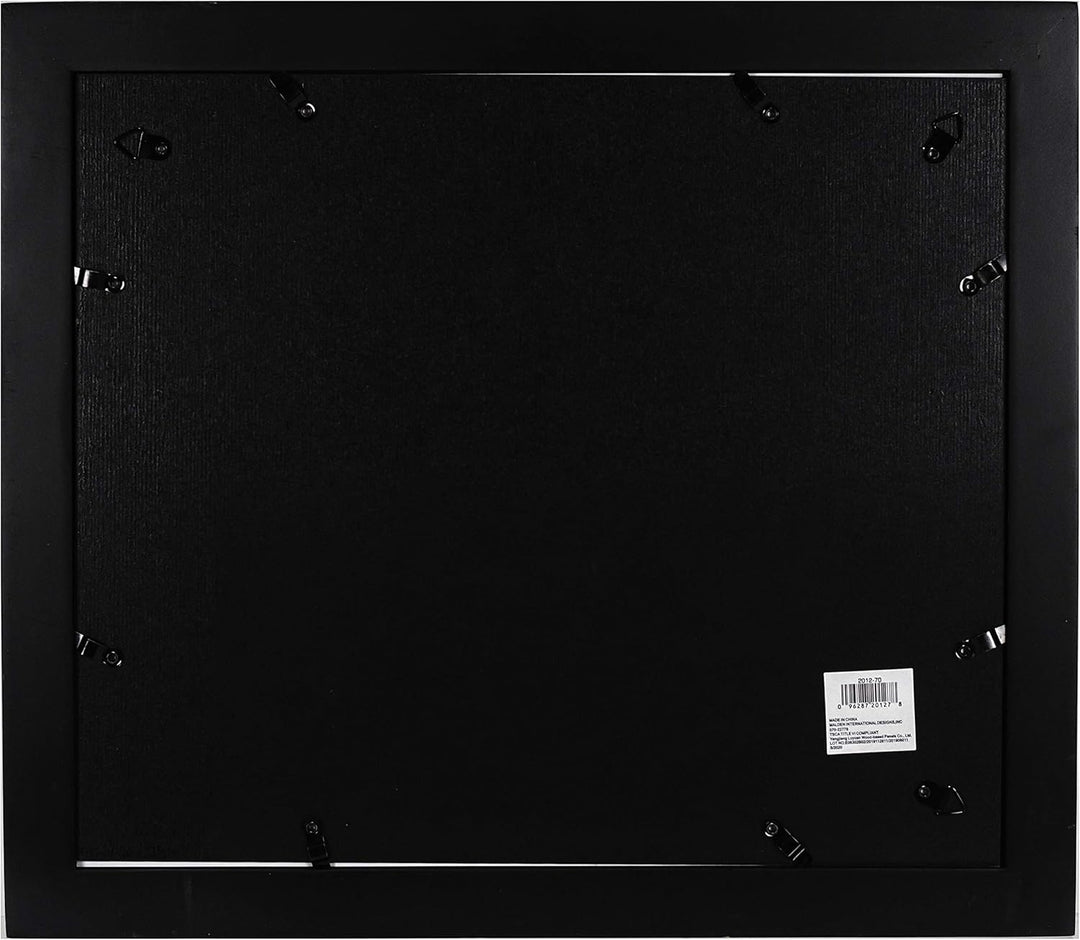 4x6 Berkeley Black 7-Opening Collage Frame