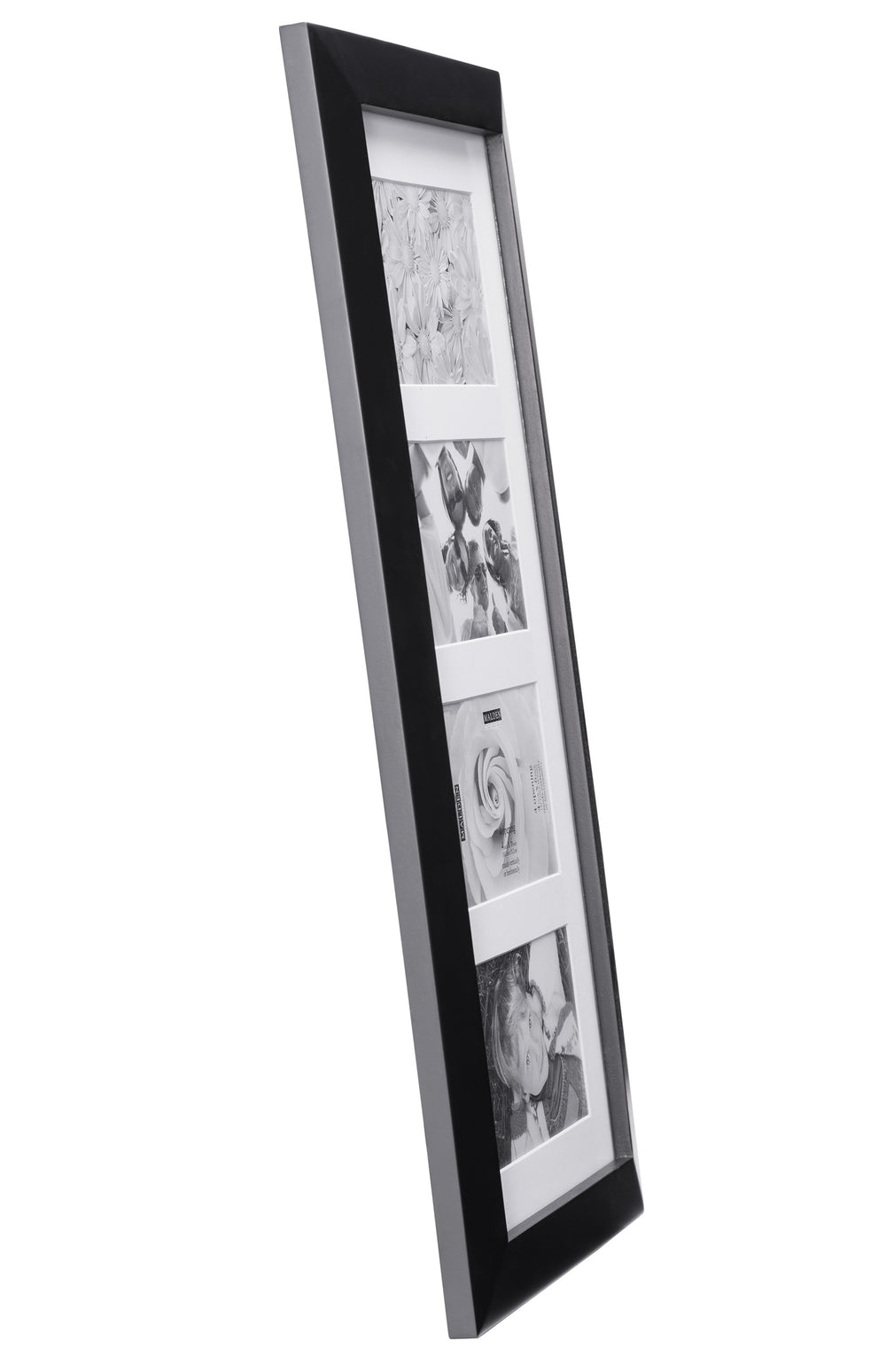 4x6 Berkeley Black Collage Frame with Mat