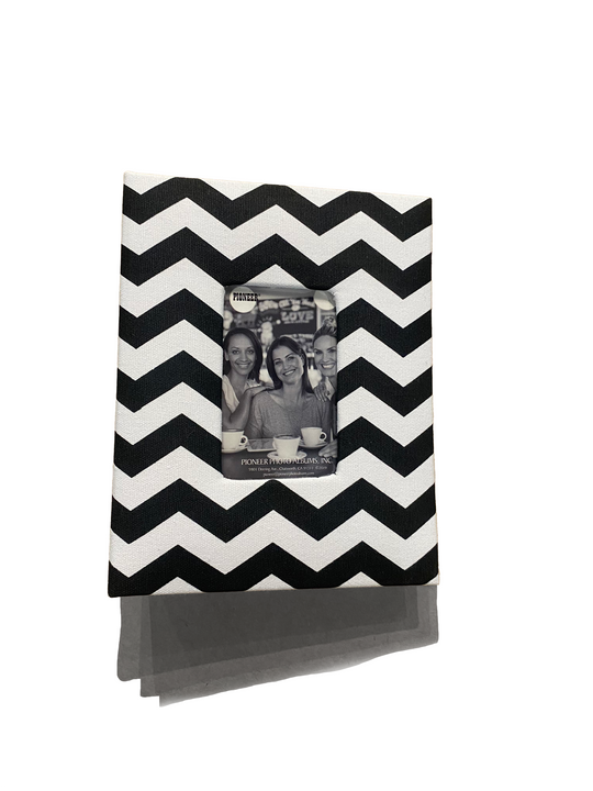 Chevron Fabric Frame Cover Photo Album