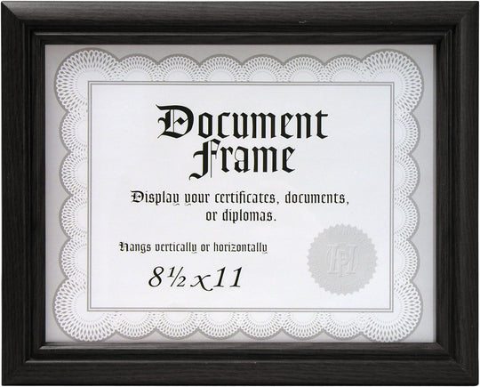 8.5x11 Certificate Frame