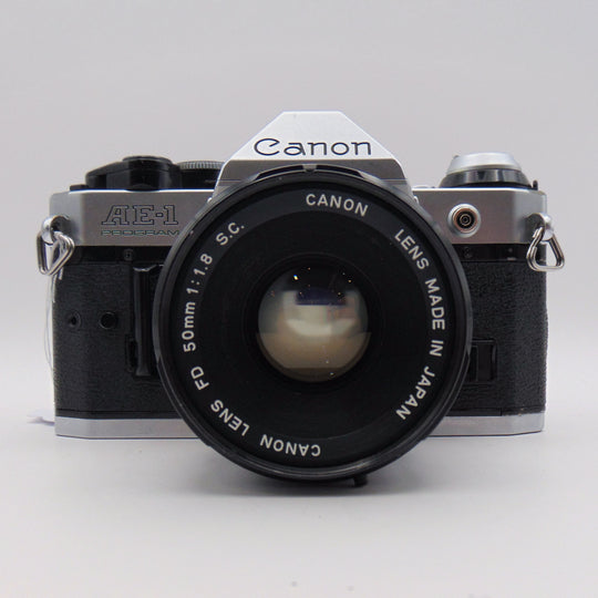 Canon AE-1 Program with 50mm F1.8 FD