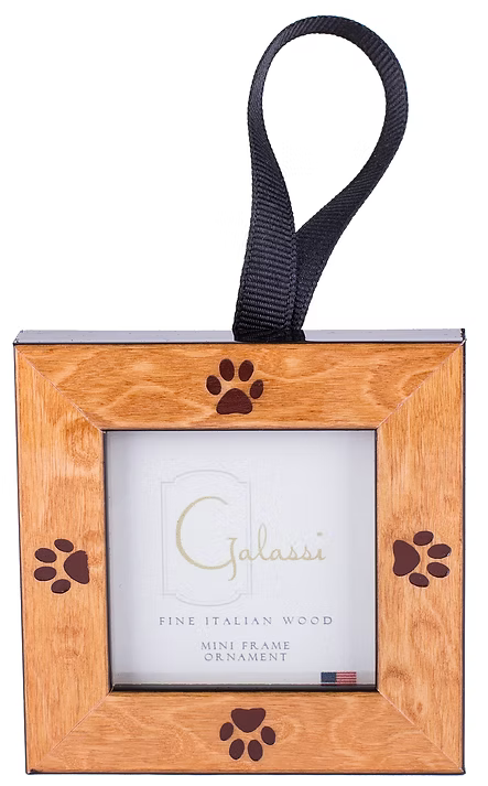 Cashmere Burl Pet Ornament