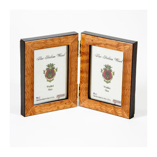 Chestnut Burl Frame with Wallet Mat