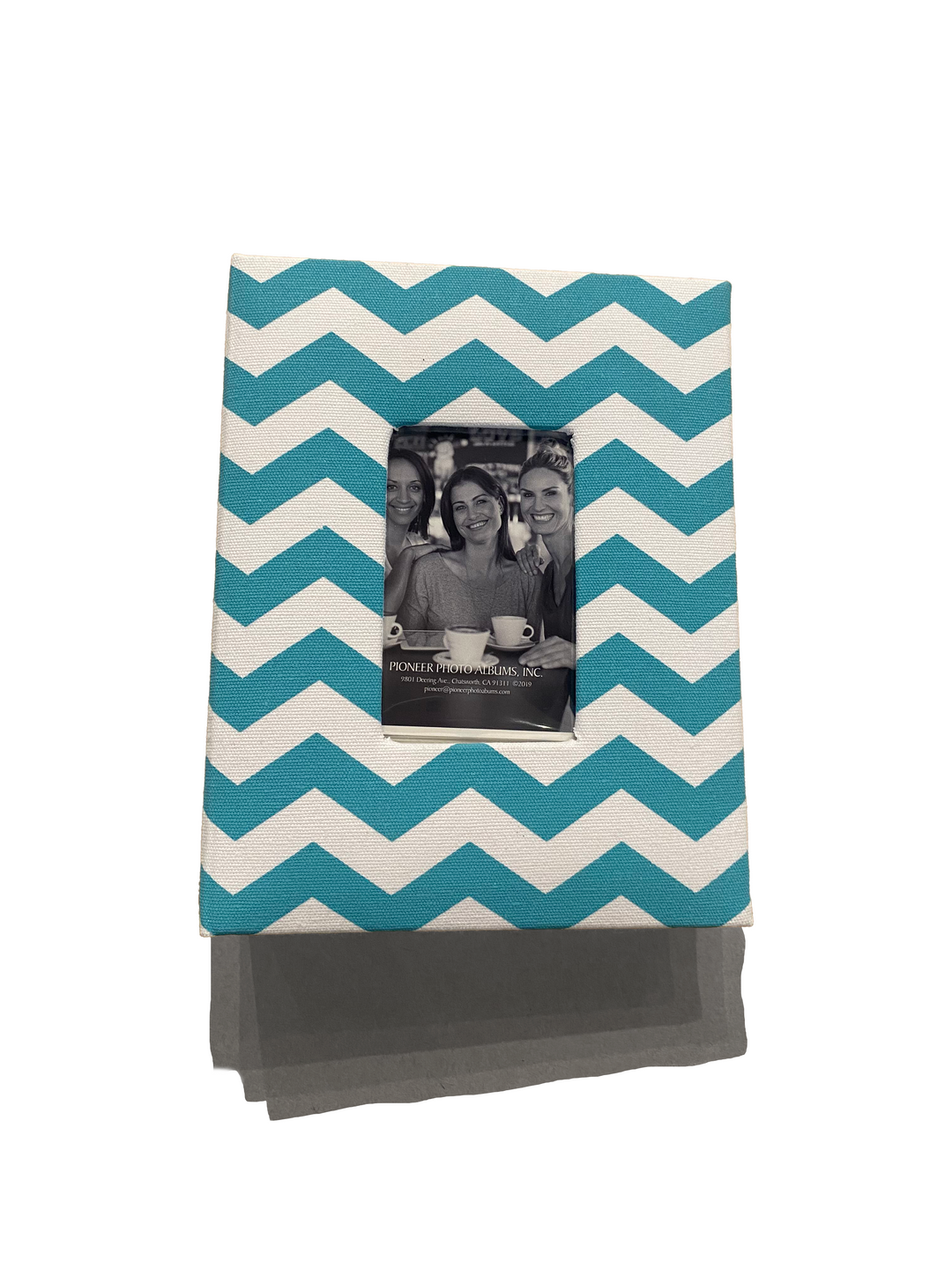 Chevron Fabric Frame Cover Photo Album