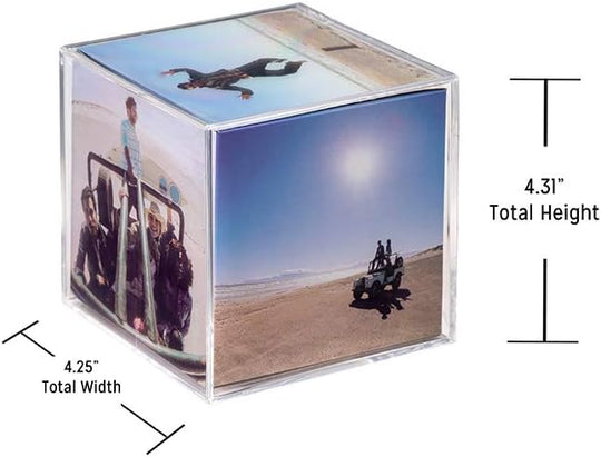4x4 Acrylic Cube Collage Frame