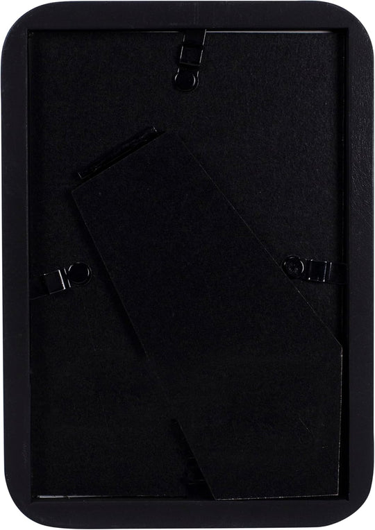 Curved Black Wood Frame