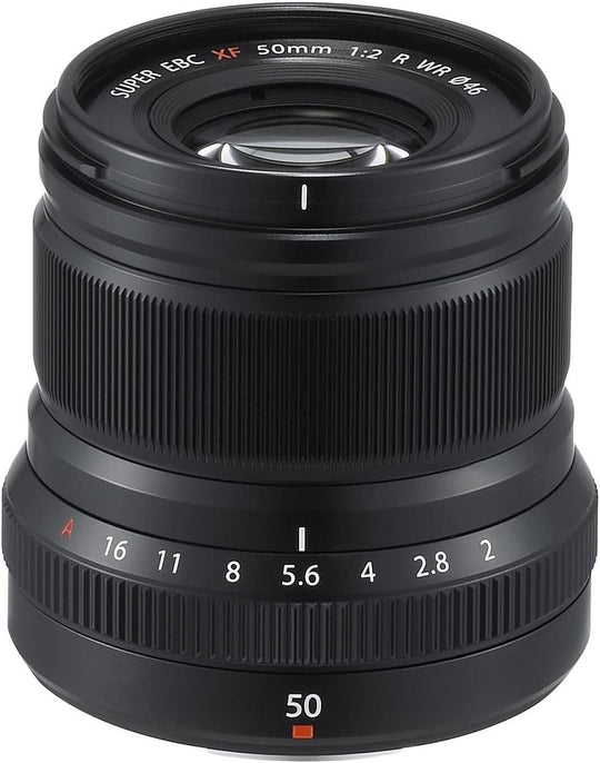Fujifilm XF50mmF2 R WR Lens, Black