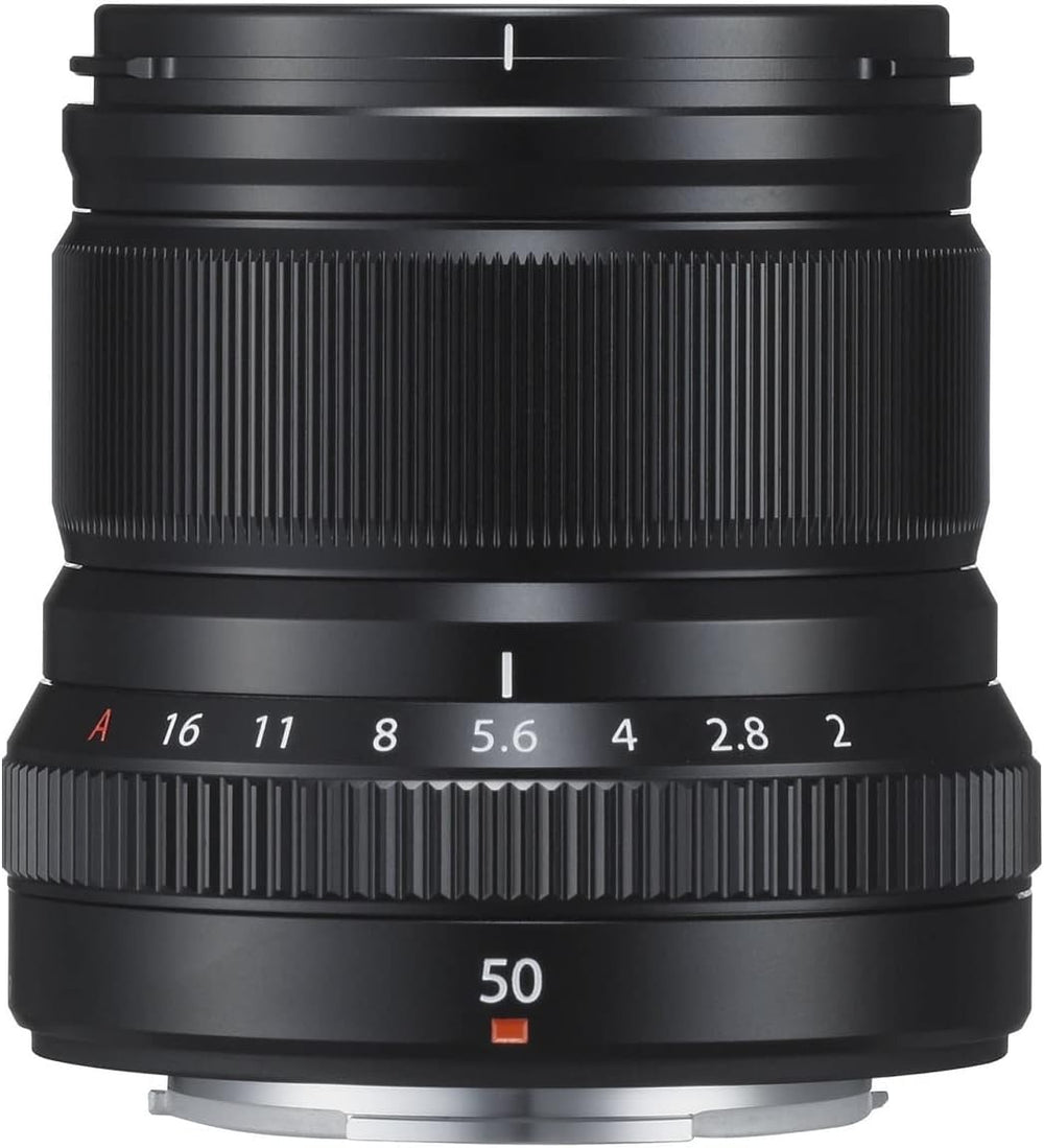 Fujifilm XF50mmF2 R WR Lens, Black