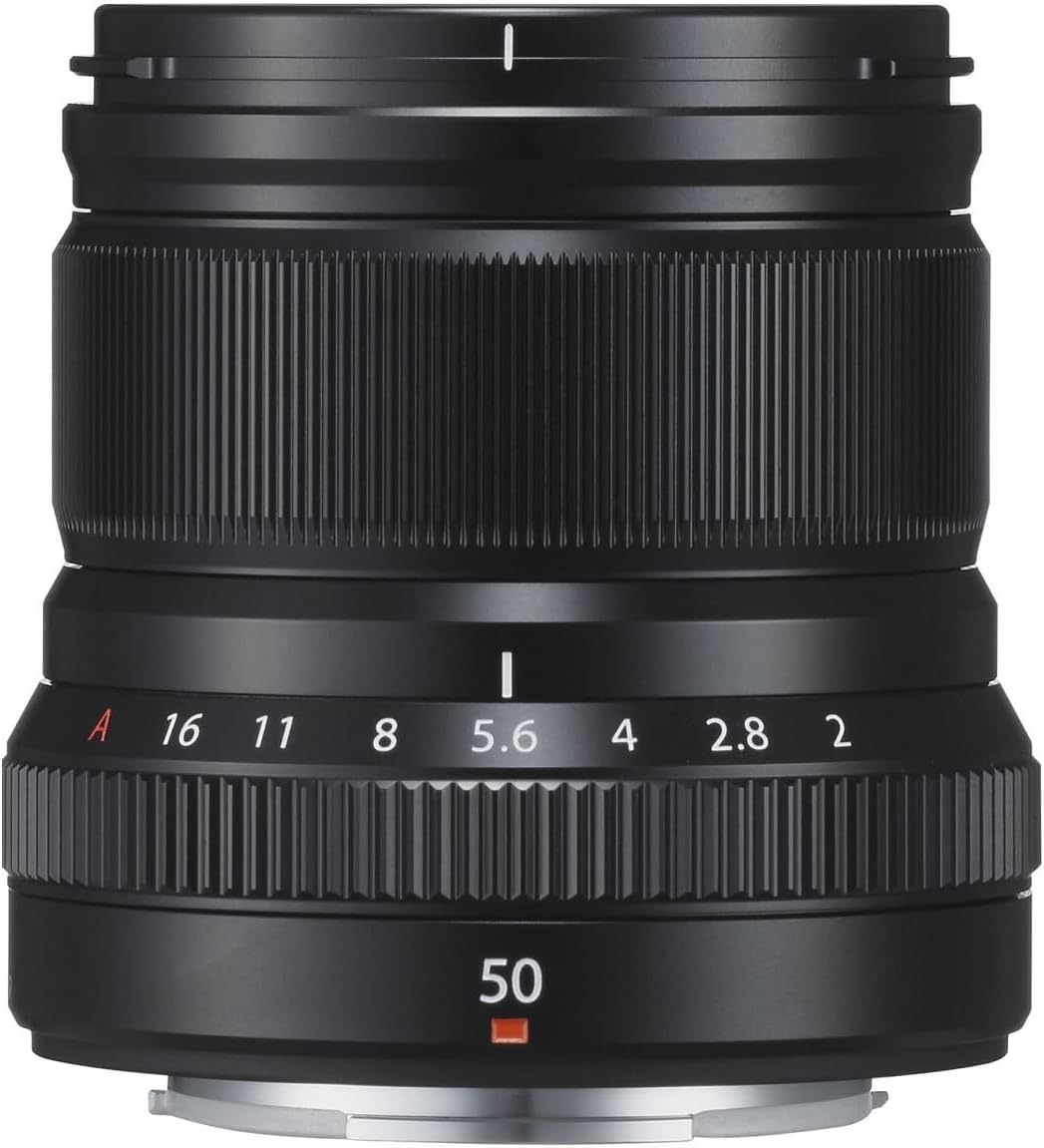 Fujifilm XF50mmF2 R WR Lens, Black