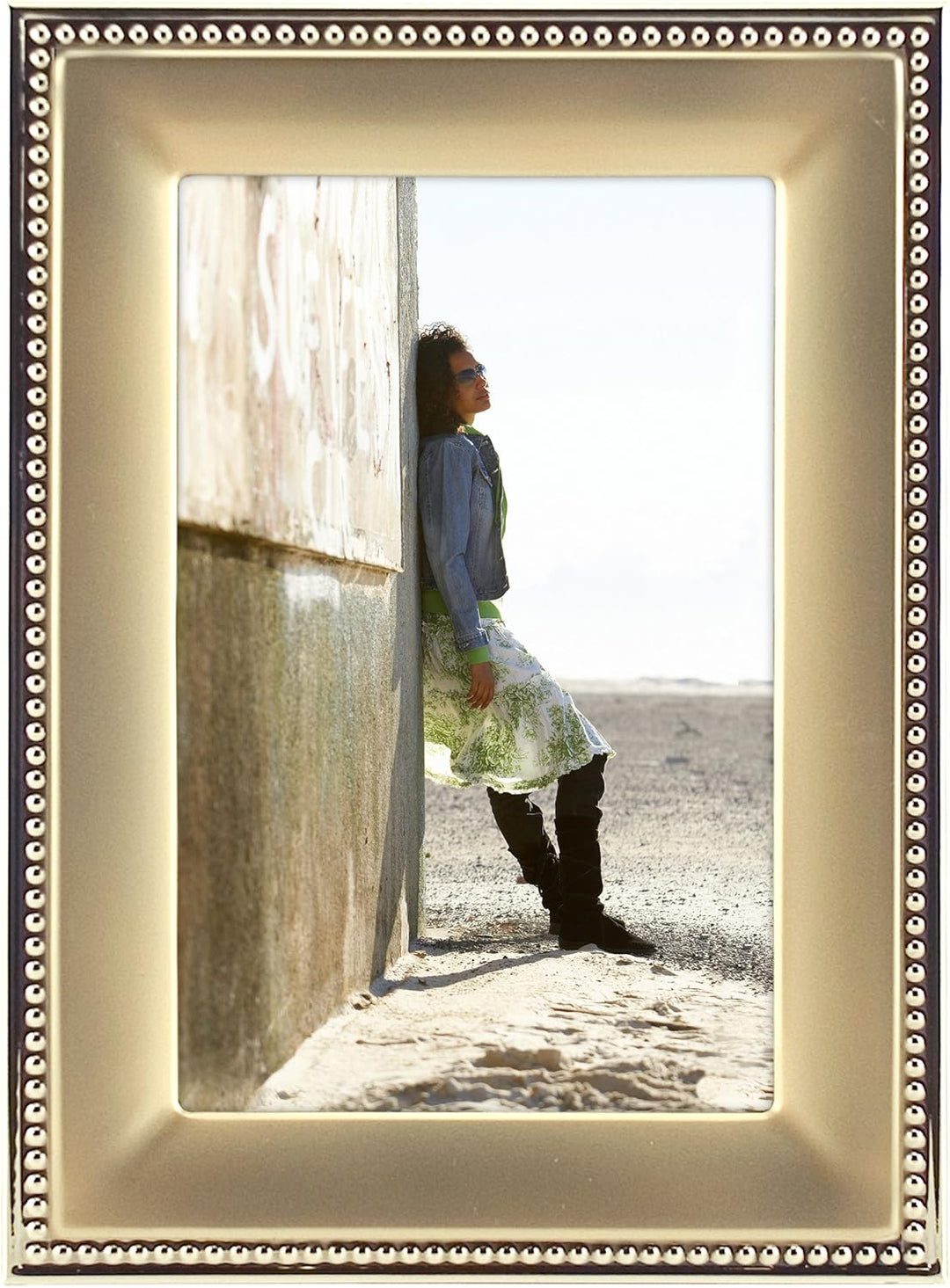 Gold Bead Frame