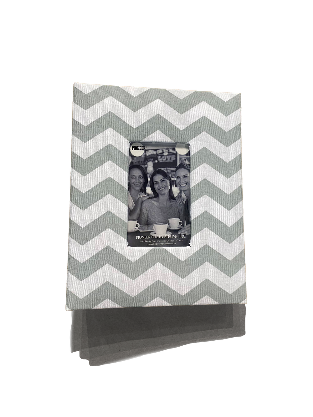 Chevron Fabric Frame Cover Photo Album