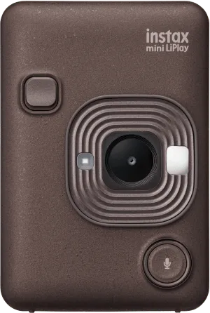 Fujifilm Instax Mini LiPlay Hybrid Instant Camera – Print + Sound Features