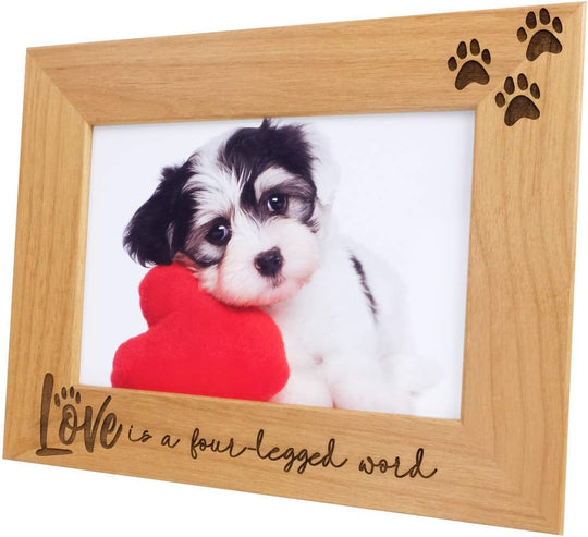 4x6 Love Is A Four Legged Word Frame