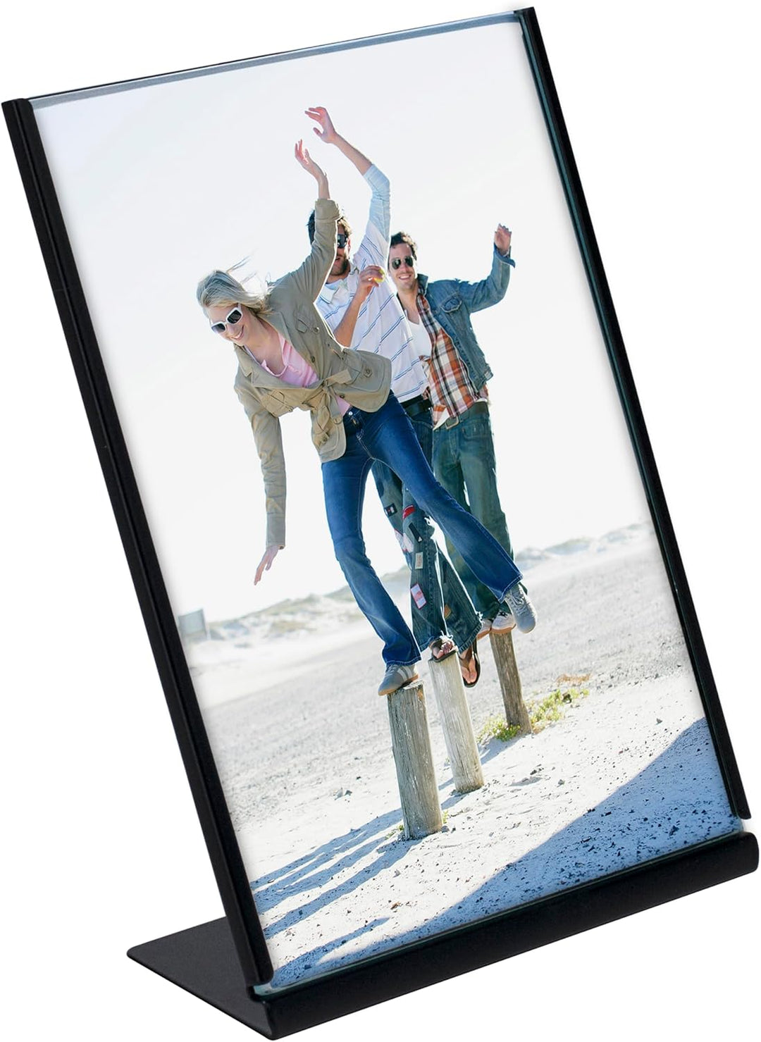 Black Bent Metal Frame