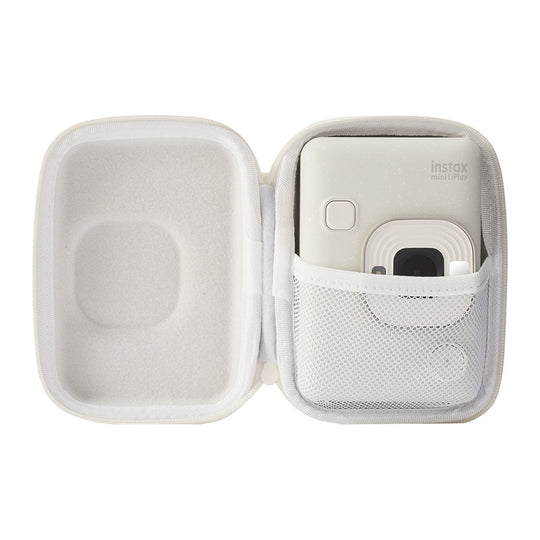 Fujifilm Instax Mini LiPlay Camera Case – Protective Carry Case (Misty White)