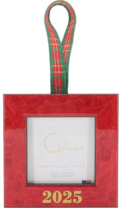 Red Burl Ornament